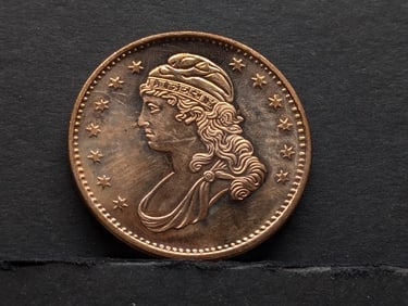 One Ounce Fine Copper Round