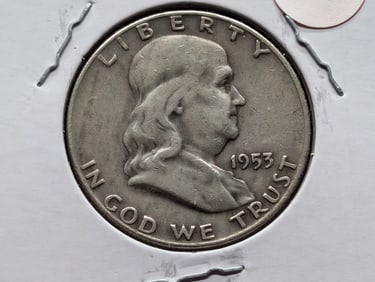 1953-D Franklin Half Dollar