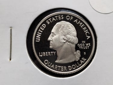 2007-S 90% Silver Proof State Quarter Washington (WA)