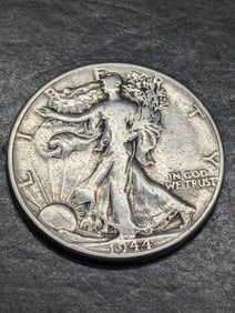 1944  90% Silver Liberty Half, 81 Years Old
