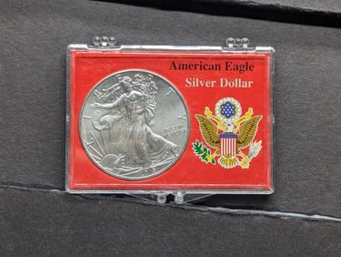 2015 GEM BU American Silver Eagle One Ounce .999 Fine Silver
