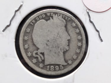 1895-O Barber Quarter
