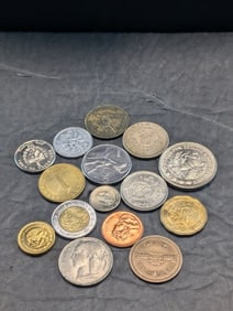 15 Unsearched World/Foreign Coins