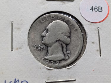 1937 Washington Quarter
