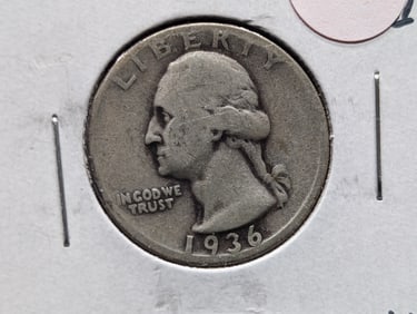 1936 Washington Quarter
