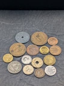 15 Unsearched World/Foreign Coins