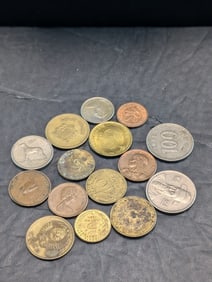 15 Unsearched World/Foreign Coins