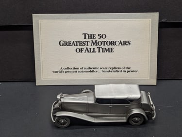 Danbury Mint - Pewter 1934 Duesenberg Phaeton