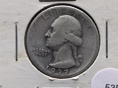 1937 Washington Quarter