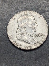 1962 D Franklin Half Dollar. 90% Silver