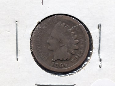 1864 Indian Head Penny