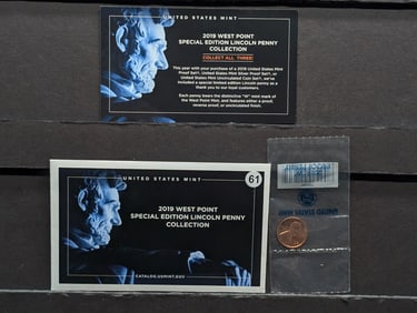 2019 W West Point Special Edition Proof Lincoln Penny