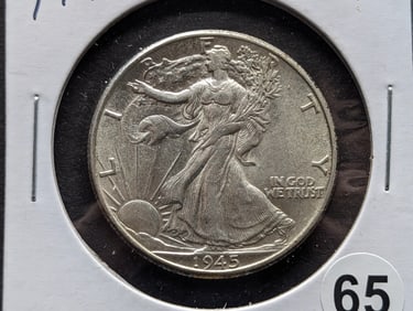 1945 P Walking Liberty Half Dollar NICE COIN