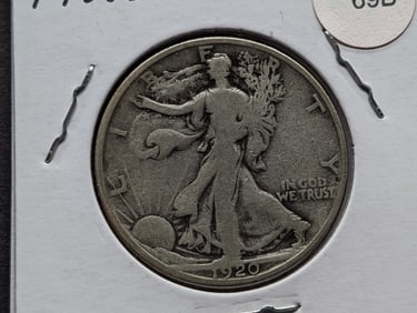 1920 Walking Liberty Half Dollar