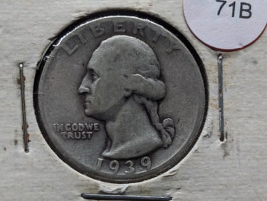 1939 Washington Quarter