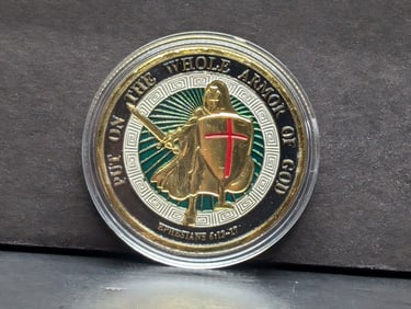 Shield of Faith Ephesians 6:13-17 Token