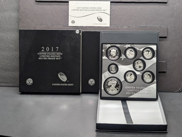 2017-S United States Mint Limited Edition Silver Proof Set OGP