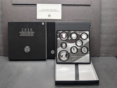 2020-S United States Mint Limited Edition Silver Proof Set OGP