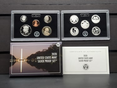 2020-S United States Mint Silver Proof Set OGP