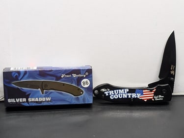 "This is Trump Country" Tactical Knife NIB