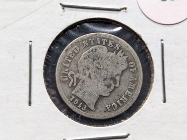 1913 Barber Dime