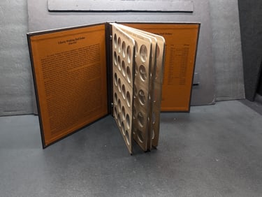 EMPTY Dansco Collection Album- Liberty Walking Half Dollar