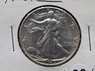 1945 P Walking Liberty Half Dollar