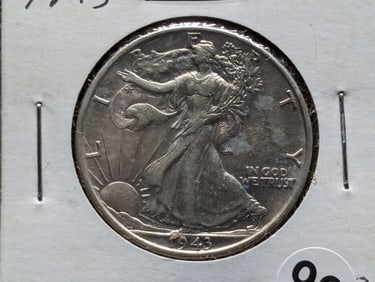 1943 P Walking Liberty Half Dollar