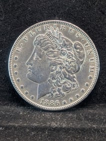 1886 Morgan Silver Dollar