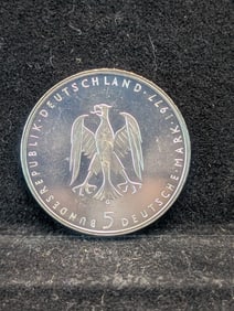 1977-G Germany 5 Silver Marks