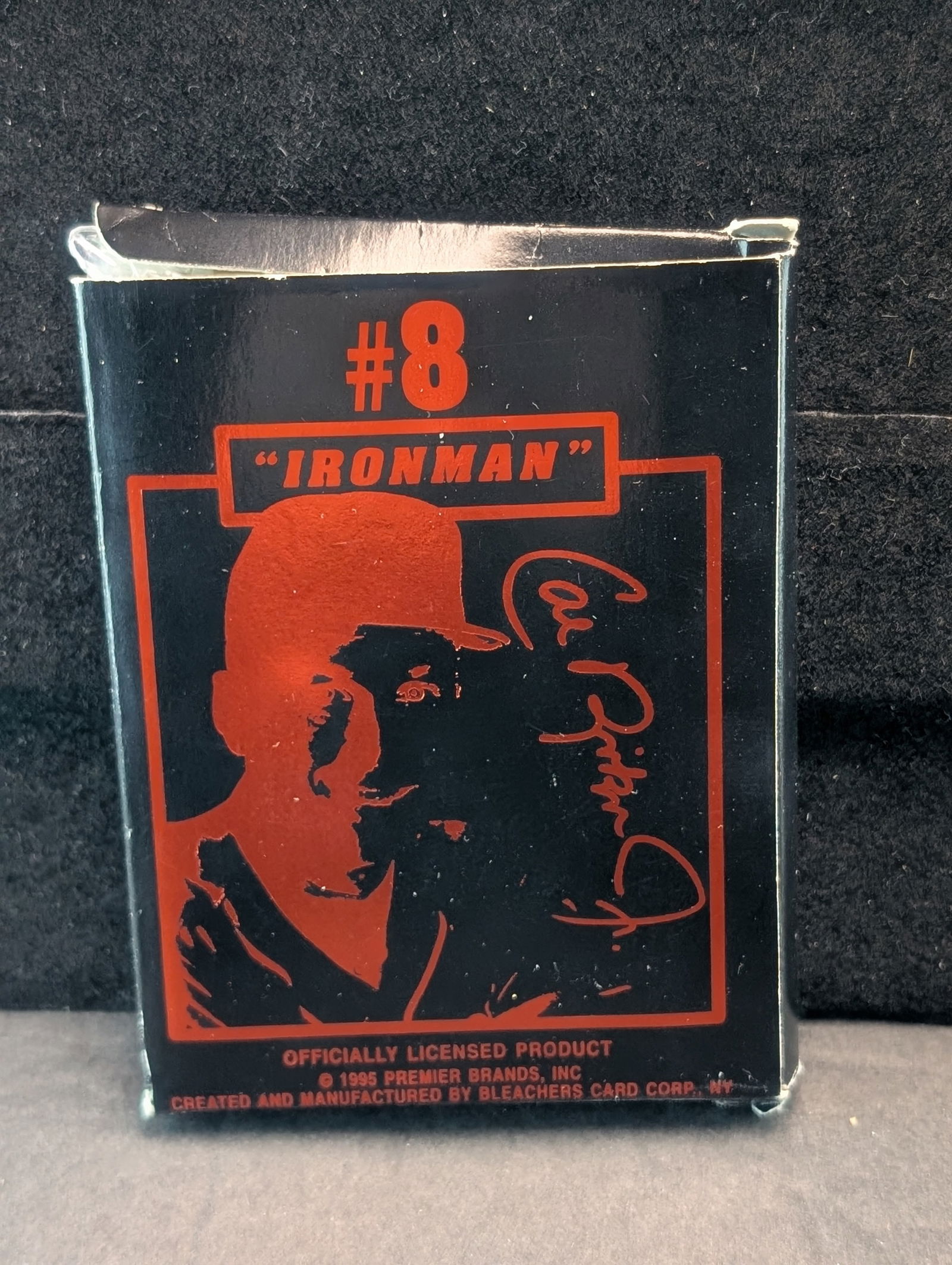 Limited Edition 22k Gold *LAYERED* Cal Ripken Jr. Signature Trading Card #8 "IRONMAN" w/ COA: Limited Edition 22k Gold *LAYERED* Cal Ripken Jr. Signature Trading Card #8 "IRONMAN" w/ COA