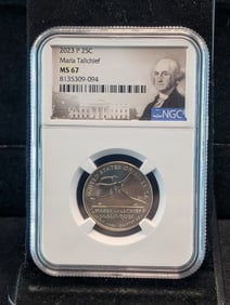 2023-P Maria Tallchief Quarter - NGC MS67