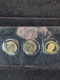 Thomas Jefferson Presidential Dollar Mint Mark Collection