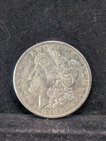 1891 Morgan Silver Dollar
