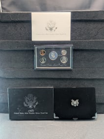 1995-S U.S. Mint Premier Silver Proof Set in OGP w/ COA