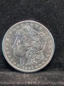 1897-S Morgan Silver Dollar