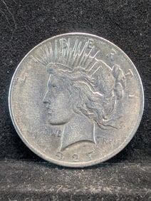 1927-D Peace Silver Dollar