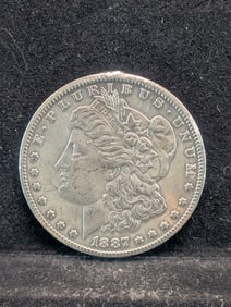 1887-S Morgan Silver Dollar