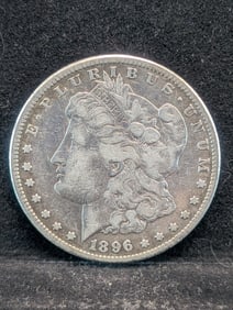 1896-S Morgan Silver Dollar
