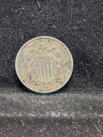 1867 Shield Nickel **XF**
