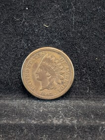 1861 Indian Head Cent **FINE/VF**