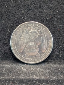 2020-W Samoa Bat quarter with Privy.