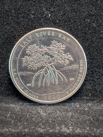 2020-W Salt River Bay quarter with Privy.