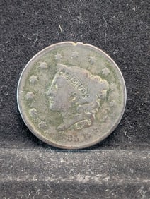 1835 Coronet Head Large Cent **VG**