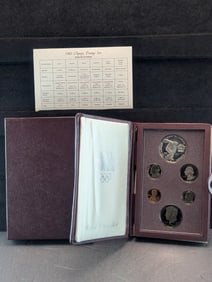1983-S U.S. Mint Prestige Set in OGP w/ COA - Olympic Discus Thrower