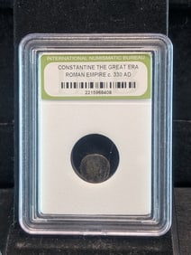 c. 330 AD Constantine the Great Era Roman Empire Coin