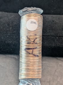 2008-P Arkansas State Quarters, BU Stretch Wrapped Roll For Banks