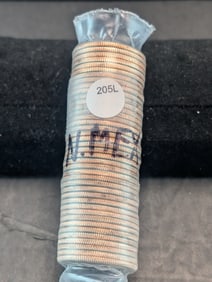 2008-P New Mexico State Quarters, BU Stretch Wrapped Roll For Banks