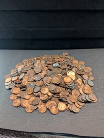 5lbs. Lincoln Memorial & Shield Cents Mixed Dates & Mint Marks