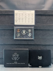 1994-S U.S. Mint Premier Silver Proof Set in OGP w/ COA